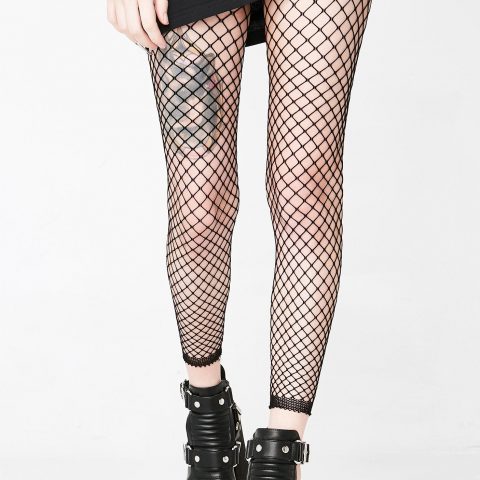 Domination fishnet sport miniskirt