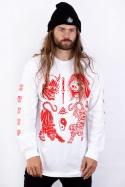 Lurking Class — Cat Flash (white)