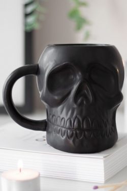 Witch's House — Matte Black Skull