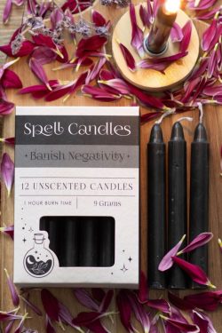 Witch’s House — Banish Negativity Spell Candles