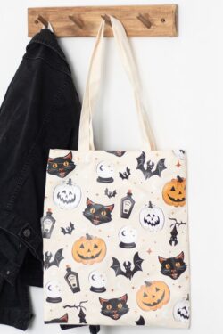 Witch’s House — Spooky Cat and Pumpkin