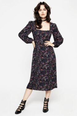 Disturbia — Heliotrope Floral (Midi)