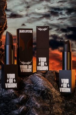 Curst x Void Of Vision —Black Lipstick