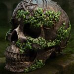 Nemesis Now - Aged Pentagram Skull