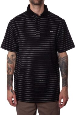 Fallen – Polo (Stripe/Black)